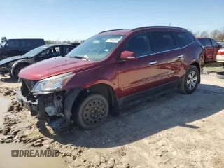 2016 Chevrolet Traverse LT with VIN 1GNKVGKDXGJ160157, listed as a Copart auction lot 47061075 with 100,013 mi miles and Salvage Title. Bid and sale history available at DreamBid. Image 1.