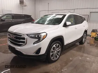 2020 GMC Terrain SLT with VIN 3GKALPEX0LL165066, listed as a IAAI auction lot 41199865 with 82,937 mi miles and . Bid and sale history available at DreamBid. Image 2.