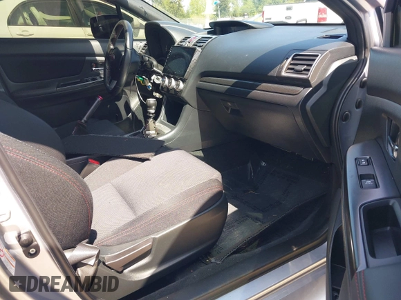 2017 Subaru WRX with VIN JF1VA1B68H9814680, listed as a IAAI auction lot 42078938 with 50,491 mi miles. Bid and sale history available at carsss.com. Image 5.