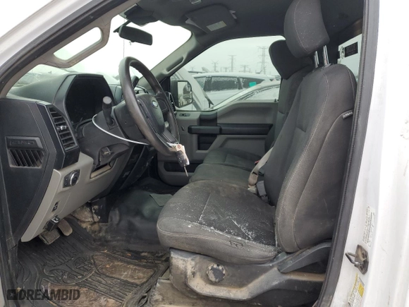 2019 Ford F-150 XL with VIN 1FTMF1C59KKD08336, listed as a Copart auction lot 89104555 with 0 mi miles and Salvage Title. Bid and sale history available at carsss.com. Image 7.