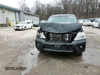 2017 Nissan Armada Platinum with VIN JN8AY2NE4H9704307, listed as a Copart auction lot 85791644 with 79,712 mi miles and Salvage Title. Bid and sale history available at carsss.com. Image 14.