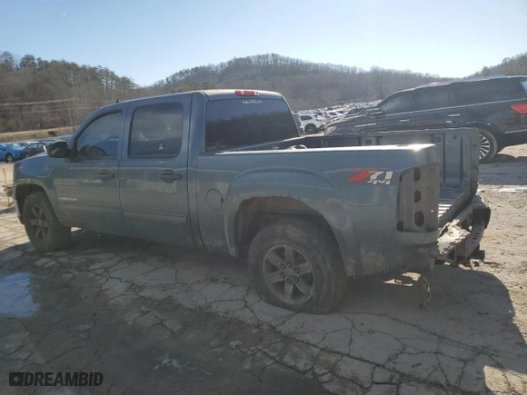 2008 GMC Sierra 1500 SLE1 with VIN 2GTEK13M281203766, listed as a Copart auction lot 46125255 with 0 mi miles and Salvage Title. Bid and sale history available at carsss.com. Image 2.