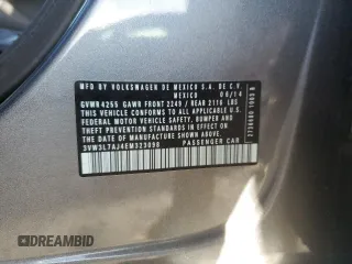 2014 Volkswagen Jetta TDI w/Premium with VIN 3VW3L7AJ4EM323098, listed as a Copart auction lot 81103934 with 96,205 mi miles and Salvage title. Bid and sale history available at DreamBid. Image 12.
