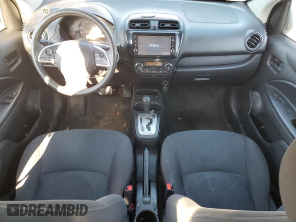 2020 Mitsubishi Mirage G4 ES with VIN ML32F3FJ1LHF06926, listed as a Copart auction lot 50334555 with 90,335 mi miles and Salvage Title. Bid and sale history available at carsss.com. Image 8.