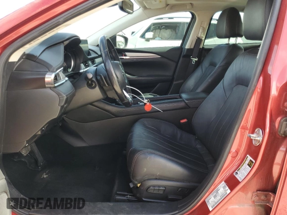2019 Mazda 6 Grand Touring Reserve with VIN JM1GL1WY9K1508859, listed as a Copart auction lot 45881385 with 80,625 mi miles and Salvage Title. Bid and sale history available at DreamBid. Image 7.