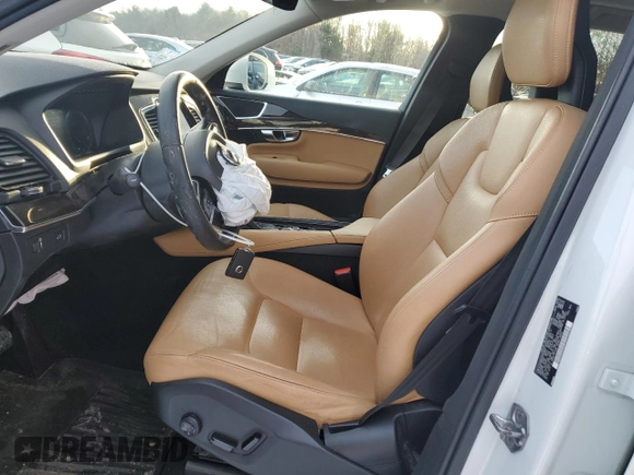 2016 Volvo XC90 T6 Momentum with VIN YV4A22PK5G1078003, listed as a Copart auction lot 42907025 with 75,571 mi miles and Salvage Title. Bid and sale history available at carsss.com. Image 7.