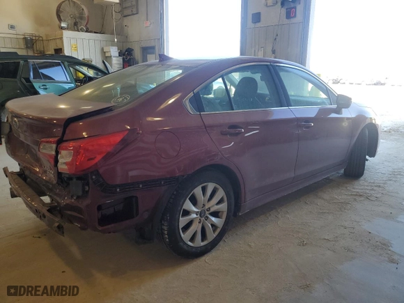 2017 Subaru Legacy Premium with VIN 4S3BNAF69H3052927, listed as a Copart auction lot 46710055 with 143,828 mi miles and Salvage Title. Bid and sale history available at carsss.com. Image 3.