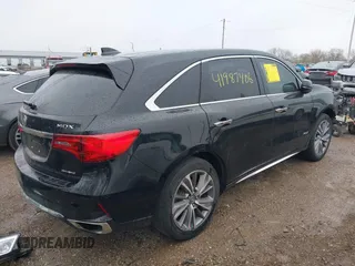 2018 Acura MDX Technology with VIN 5J8YD4H58JL021243, listed as a IAAI auction lot 41987406 with 161,703 mi miles and . Bid and sale history available at DreamBid. Image 4.