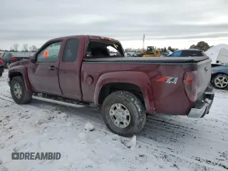 2007 Chevrolet Colorado LT w/1LT with VIN 1GCDT19E278175648, listed as a Copart auction lot 83956684 with 219,745 mi miles and Salvage Title. Bid and sale history available at carsss.com. Image 2.