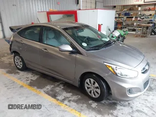 2017 Hyundai Accent SE with VIN KMHCT4AE1HU372999, listed as a IAAI auction lot 41156613 with 111,880 mi miles. Bid and sale history available at carsss.com. Image 1.