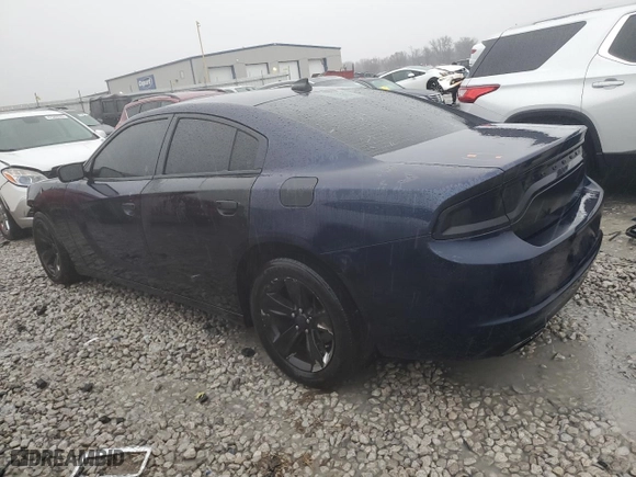 2015 Dodge Charger SXT with VIN 2C3CDXHGXFH840288, listed as a Copart auction lot 47049845 with 151,929 mi miles and Salvage Title. Bid and sale history available at carsss.com. Image 2.