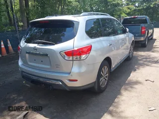2014 Nissan Pathfinder SL z VIN 5N1AR2MM0EC673231, wystawiony jako IAAI lot #42482133 z przebiegiem 168 630 mil mil oraz . Historia ofert i sprzedaży dostępna na DreamBid. Obrazek 4.