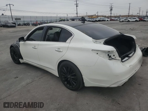 2018 Infiniti Q50 3.0t LUXE with VIN JN1EV7APXJM359168, listed as a Copart auction lot 50746085 with 90,995 mi miles and Salvage Title. Bid and sale history available at carsss.com. Image 2.
