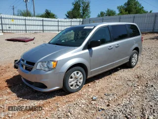 2018 Dodge Grand Caravan SE Plus with VIN 2C4RDGBG9JR176504, listed as a Copart auction lot 53488885 with 95,039 mi miles and Salvage Title. Bid and sale history available at DreamBid. Image 1.