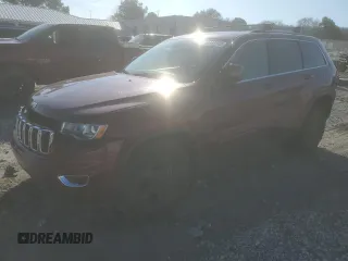 2017 Jeep Grand Cherokee Laredo with VIN 1C4RJEAG4HC944066, listed as a Copart auction lot 46845545 with 121,080 mi miles and Clean Title. Bid and sale history available at carsss.com. Image 1.