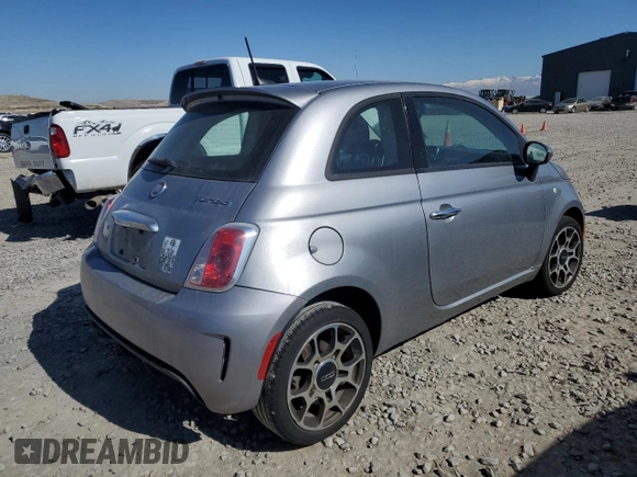 2018 FIAT 500 Pop with VIN 3C3CFFKH8JT416873, listed as a Copart auction lot 47566935 with 80,550 mi miles and Clean Title. Bid and sale history available at carsss.com. Image 3.
