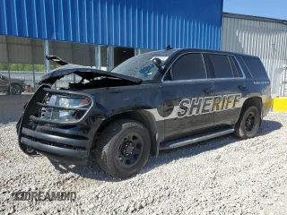 2020 Chevrolet Tahoe Commercial z VIN 1GNSKDEC1LR195465, wystawiony jako Copart lot #55155345 z przebiegiem 124 093 mil mil oraz Szkoda całkowita • Salvage title. Historia ofert i sprzedaży dostępna na DreamBid. Obrazek 1.