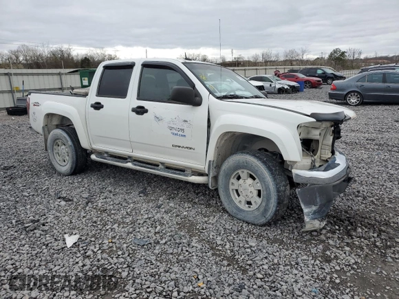 2005 GMC Canyon 1SF SLE Z71 with VIN 1GTDT136858165690, listed as a Copart auction lot 47884055 with 0 mi miles and Salvage Title. Bid and sale history available at carsss.com. Image 4.