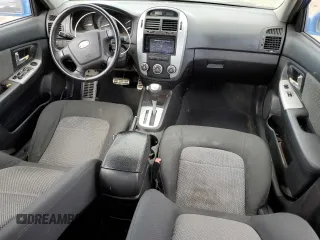2007 Kia Spectra with VIN KNAFE162875009064, listed as a Copart auction lot 44762265 with 186,857 mi miles and Clean Title. Bid and sale history available at carsss.com. Image 8.
