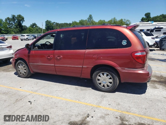 2007 Chrysler Town & Country LWB Limited with VIN 2A8GP64L87R206824, listed as a Copart auction lot 57903444 with 189,951 mi miles and Salvage Title. Bid and sale history available at carsss.com. Image 2.