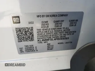 2023 Buick Encore GX Essence with VIN KL4MMFSL4PB069069, listed as a Copart auction lot 57214945 with 11,534 mi miles and Non repairable. Bid and sale history available at DreamBid. Image 13.