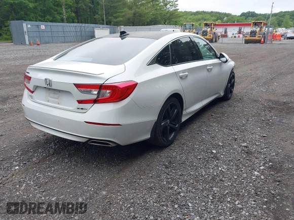 2019 Honda Accord Sport with VIN 1HGCV1F36KA026171, listed as a IAAI auction lot 42461323 with 53,435 mi miles and . Bid and sale history available at DreamBid. Image 4.
