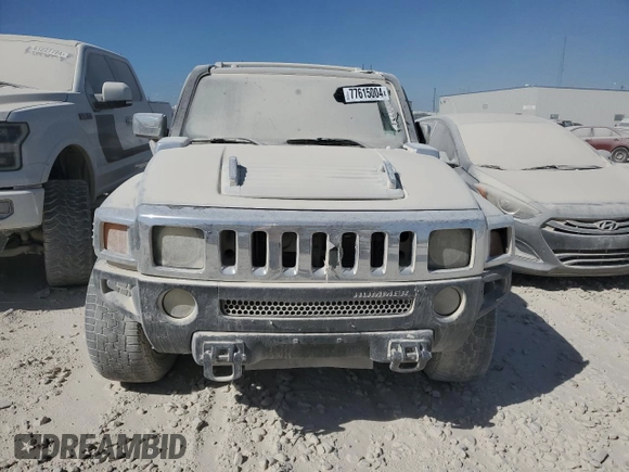 2006 Hummer H3 with VIN 5GTDN136668277604, listed as a Copart auction lot 77615004 with 189,932 mi miles and Clean Title. Bid and sale history available at carsss.com. Image 5.