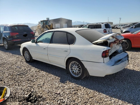 2004 Subaru Legacy Sedan (Natl) L with VIN 4S3BE625747207214, listed as a Copart auction lot 57332204 with 208,106 mi miles and Salvage Title. Bid and sale history available at carsss.com. Image 2.