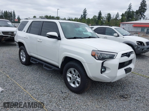 2021 Toyota 4Runner SR5 Premium with VIN JTENU5JR3M5896612, listed as a IAAI auction lot 42488992 with 75,986 mi miles and . Bid and sale history available at DreamBid. Image 1.