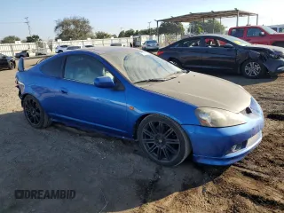 2006 Acura RSX Type-S Leather with VIN JH4DC53076S003491, listed as a Copart auction lot 77895724 with 127,747 mi miles and Salvage Title. Bid and sale history available at carsss.com. Image 4.