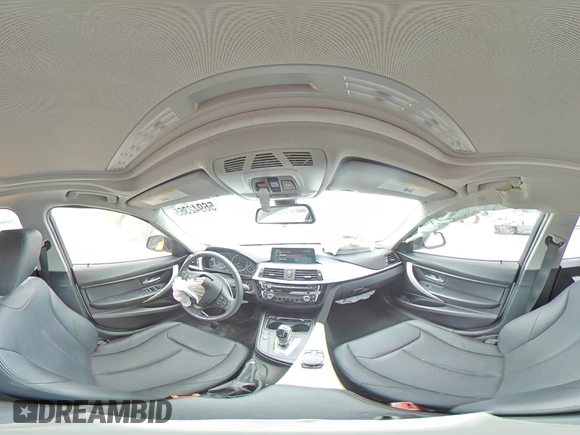 2017 BMW 3 Series 320i xDrive with VIN WBA8E5G59HNU22301, listed as a Copart auction lot 56942365 with 118,041 mi miles and Salvage title. Bid and sale history available at DreamBid. Image 14.