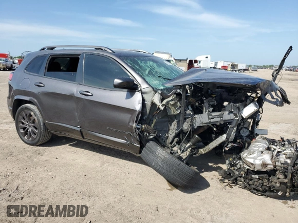 2020 Jeep Cherokee High Altitude with VIN 1C4PJLDN8LD561742, listed as a Copart auction lot 56984325 with Not provided miles and Salvage title. Bid and sale history available at DreamBid. Image 4.