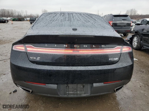 2014 Lincoln MKZ with VIN 3LN6L2J93ER811773, listed as a Copart auction lot 86572774 with 155,545 mi miles and Salvage Title. Bid and sale history available at carsss.com. Image 6.