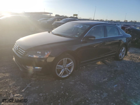 2015 Volkswagen Passat 1.8T Sport with VIN 1VWBT7A34FC122818, listed as a Copart auction lot 80027384 with 94,787 mi miles and Salvage Title. Bid and sale history available at carsss.com. Image 1.