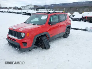 2021 Jeep Renegade Latitude with VIN ZACNJDBBXMPM69912, listed as a IAAI auction lot 41263719 with 48,877 mi miles. Bid and sale history available at carsss.com. Image 17.