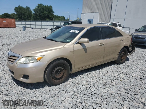2011 Toyota Camry LE with VIN 4T1BF3EK4BU212975, listed as a Copart auction lot 54604605 with 118,795 mi miles and Salvage Title. Bid and sale history available at DreamBid. Image 1.