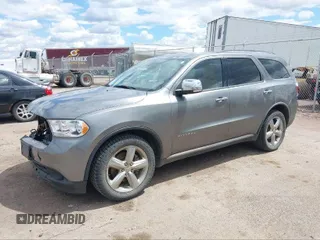 2011 Dodge Durango Citadel with VIN 1D4RE5GG5BC664579, listed as a IAAI auction lot 40812809 with 209,743 mi miles. Bid and sale history available at carsss.com. Image 2.