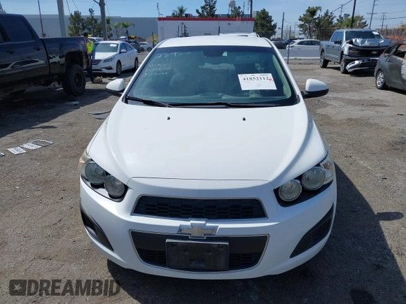 2014 Chevrolet Sonic LT with VIN 1G1JC5SH9E4212898, listed as a IAAI auction lot 41852112 with 121,382 mi miles and . Bid and sale history available at DreamBid. Image 12.