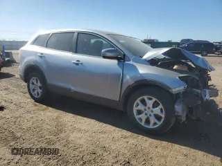 2012 Mazda CX-9 Touring with VIN JM3TB3CV8C0362539, listed as a Copart auction lot 55128315 with 206,555 mi miles and Salvage title. Bid and sale history available at DreamBid. Image 4.