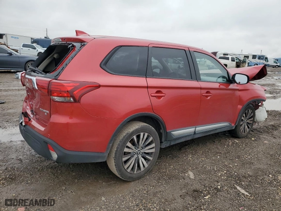 2019 Mitsubishi Outlander ES with VIN JA4AD2A33KZ032298, listed as a Copart auction lot 42682695 with 69,852 mi miles and Salvage Title. Bid and sale history available at carsss.com. Image 3.