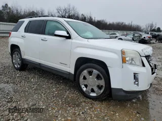 2012 GMC Terrain SLT-1 with VIN 2GKFLUE50C6345655, listed as a Copart auction lot 45092035 with 129,408 mi miles and Salvage Title. Bid and sale history available at carsss.com. Image 4.