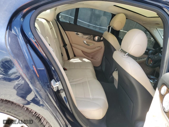 2015 Mercedes-Benz C-Class C 300 with VIN 55SWF4JB2FU078000, listed as a Copart auction lot 53239915 with 105,783 mi miles and Salvage Title. Bid and sale history available at carsss.com. Image 10.