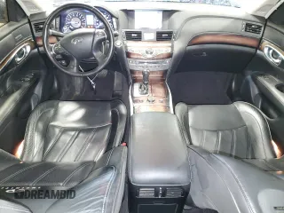 2012 Infiniti M37 with VIN JN1BY1AR6CM396570, listed as a Copart auction lot 81707124 with 102,462 mi miles and Salvage Title. Bid and sale history available at carsss.com. Image 8.