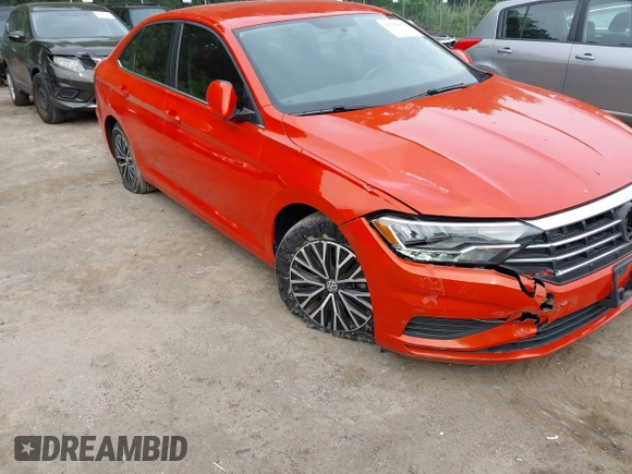 2021 Volkswagen Jetta S with VIN 3VWC57BU9MM013627, listed as a IAAI auction lot 42336470 with 43,370 mi miles and . Bid and sale history available at DreamBid. Image 6.
