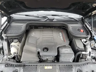 2022 Mercedes-Benz GLE 53 AMG with VIN 4JGFD6BBXNA743519, listed as a Copart auction lot 48021485 with 19,574 mi miles and Salvage title. Bid and sale history available at DreamBid. Image 12.