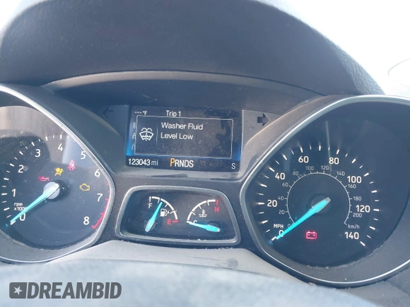 2018 Ford Escape S with VIN 1FMCU0F78JUC59234, listed as a IAAI auction lot 41375959 with 123,043 mi miles and . Bid and sale history available at carsss.com. Image 7.