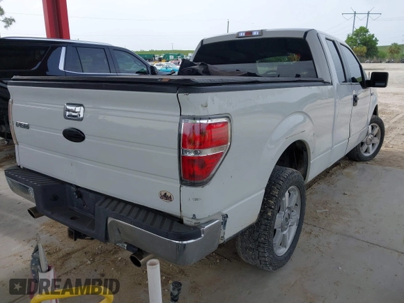 2009 Ford F-150 STX with VIN 1FTRX12819FA82911, listed as a IAAI auction lot 42424005 with 251,720 mi miles and . Bid and sale history available at DreamBid. Image 4.