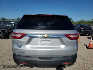 2021 Chevrolet Traverse LS with VIN 1GNERFKW9MJ228909, listed as a Copart auction lot 52132165 with 61,943 mi miles and Salvage Title. Bid and sale history available at carsss.com. Image 6.