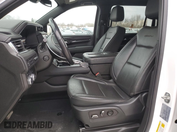 2022 GMC Yukon XL Denali with VIN 1GKS2JKL8NR208795, listed as a Copart auction lot 48006895 with 58,706 mi miles and Salvage Title. Bid and sale history available at carsss.com. Image 7.