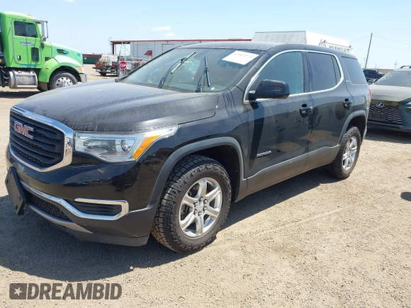 2018 GMC Acadia SLE with VIN 1GKKNKLA3JZ238386, listed as a IAAI auction lot 42002272 with 1 mi miles. Bid and sale history available at carsss.com. Image 2.